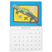 南西部の動物の野生動物カレンダーかわいい年 カレンダー (1月 2026)