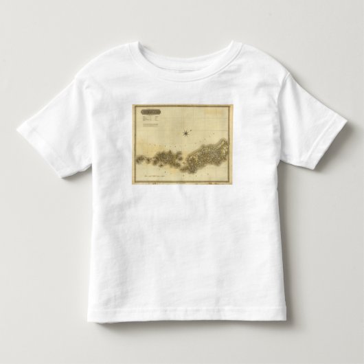 南西部の島 トドラーTシャツ (正面)