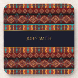 南西部の幾何学的パターン。名前 コースター