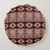 南西部の民族先住民様式 ラウンドクッション (裏面)