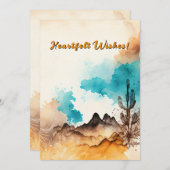 南西部の水色クリスマスシーズンの休日 シーズンカード (正面/裏面)