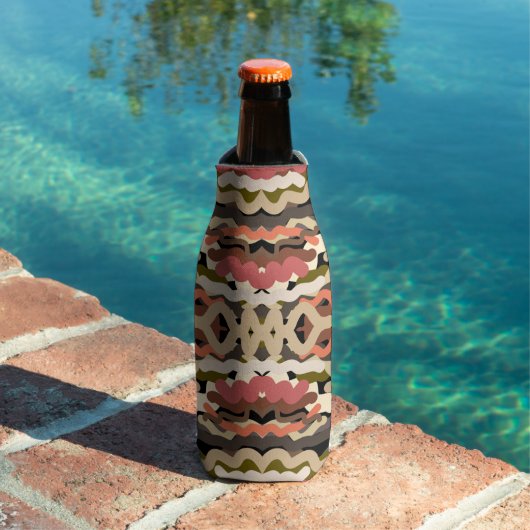 南西部の波状ウィグリーなアーストーン抽象芸術 ボトルクーラー (インサイチュ プール)