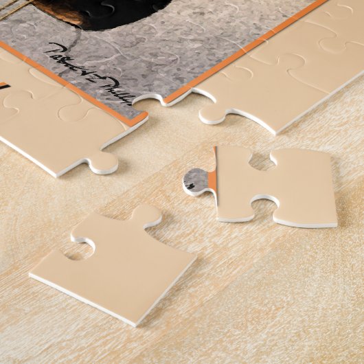 南西部の渦巻きクレイ風のチャイム静止寿命 ジグソーパズル (側面)