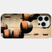 南西部の渦巻きクレイ風のチャイム静止寿命 Case-Mate iPhoneケース (裏面 (横))