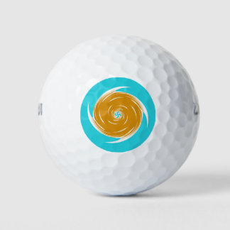 南西部の渦巻パターン ゴルフボール