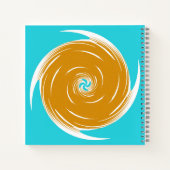 南西部の渦巻パターン ノートブック (裏面)