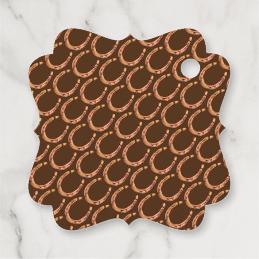 南西部の牧場の西女性のカーボーイ結婚ズ フェイバータグ (裏面)