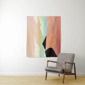 南西部の砂漠とデュネスミニマリストアート タペストリー (インサイチュ)