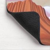 南西部の砂漠とメサのミニマリストアート マウスパッド (コーナー)