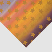 南西部の砂漠の星とストライプの抽象芸術アート 薄葉紙 (詳細)