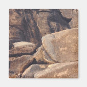 南西部の絵文字フォトデザイン冷蔵庫 マグネット (正面)