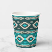 南西部の部族のパターン。 紙コップ (正面)