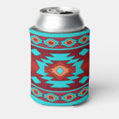 南西部の部族のパターン。 缶クーラー (缶裏面)