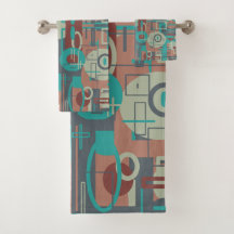 南西部の部族幾何学模様抽象芸術アート