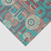 南西部の部族幾何学模様抽象芸術アート 薄葉紙 (詳細)