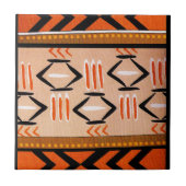 南西部の部族 タイル (正面)