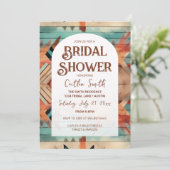 南西部アステカ ブライダルシャワー 招待状 (スタンド正面)