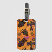 南西部アート ラゲッジタグ (正面縦)