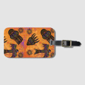 南西部アート ラゲッジタグ (正面横)