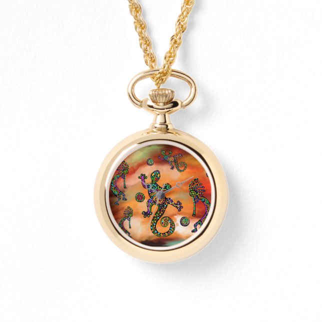 南西部アート 腕時計 (正面)