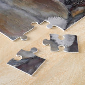 南西部ウズラうさぎバードフィーダー自然 ジグソーパズル (側面)