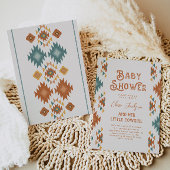 南西部カウガールベイビーシャワー招待状 招待状
