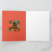 南西部カメのアート カード (内部)