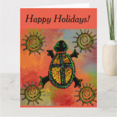 南西部カメのアート カード (正面)