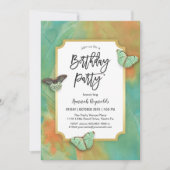 南西部カラーズ バースデーパーティ 招待状 (正面)