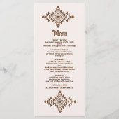 南西部カントリーランチウェスタン結婚ズ メニュー (正面)