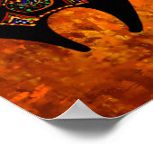 南西部クマのアート ポスター (角)