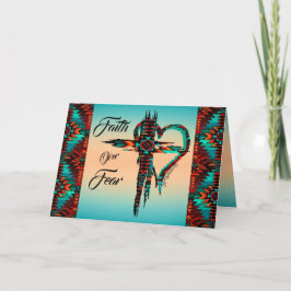 南西部クロス誕生日カード カード