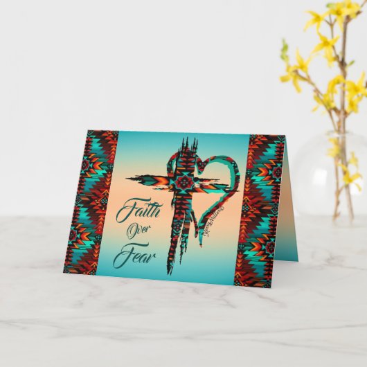 南西部クロス 誕生日カード カード (黄色い花)