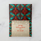 南西部ココペリのホリデーカード シーズンカード (内部)