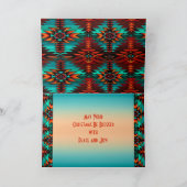 南西部ココペリのホリデーカード シーズンカード (内部)