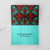 南西部ココペリのホリデーカード シーズンカード (内部)