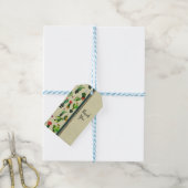 南西部サボテン植物自然素朴的好意 ギフトタグ (より糸付き)