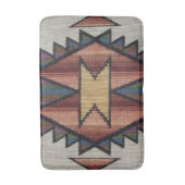 南西部パターンおもしろいバスマット バスマット (正面縦)