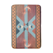 南西部パターンコケリスバスマット バスマット (正面縦)