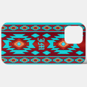 南西部幾何学エスニック Case-Mate iPhoneケース (裏面 (横))