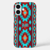 南西部幾何学エスニック Case-Mate iPhoneケース (裏面)