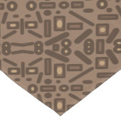 南西部族抽象芸術パターンアートデザイン ショートテーブルランナー (コーナー)