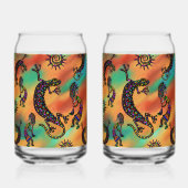 南西部芸術 ガラス缶 (正面)