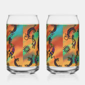 南西部芸術 ガラス缶 (左)