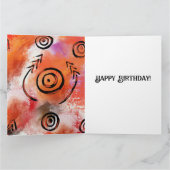 南西部 アート カード (内部)