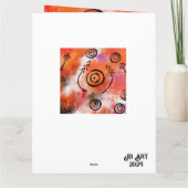 南西部 アート カード (裏面)