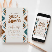 南西部 ブライダルシャワー 招待状 | ウェスタン