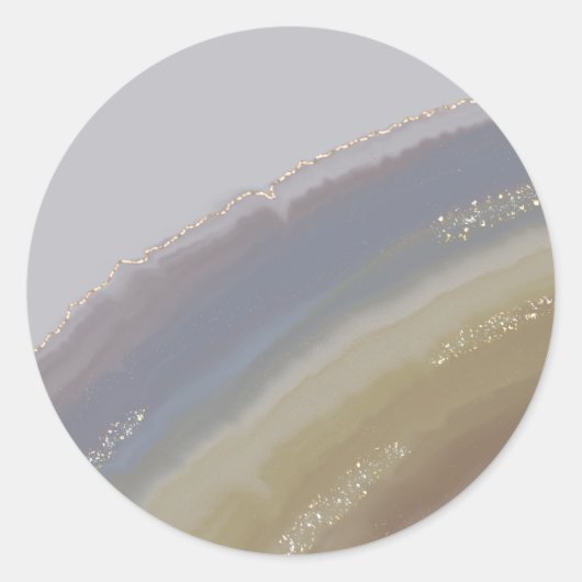 南西部 虹色の瑪瑙 ラウンドシール (正面)