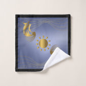 南西金ゴールドココペリタオル バスタオルセット (ウォッシュタオル)