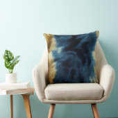 南西金ゴールドブルーコウィド クッション (椅子)